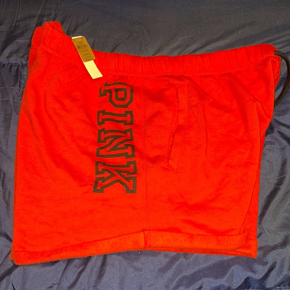 Victoria’s Secret Pink drawstring sweat shorts size 2xl nwt